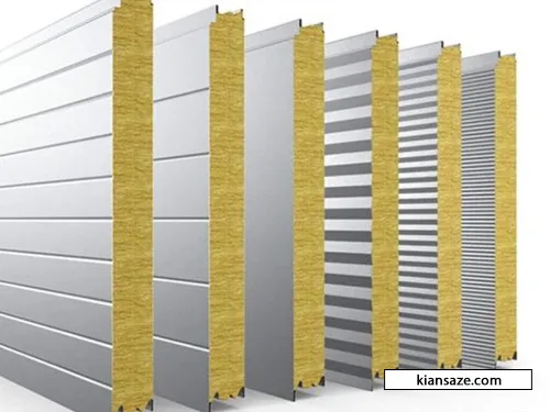 انواع ساندویچ پانل از نظر ساختار فوم