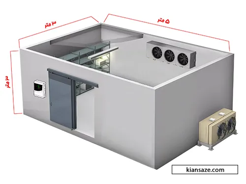 قیمت ساخت سردخانه 10 تنی